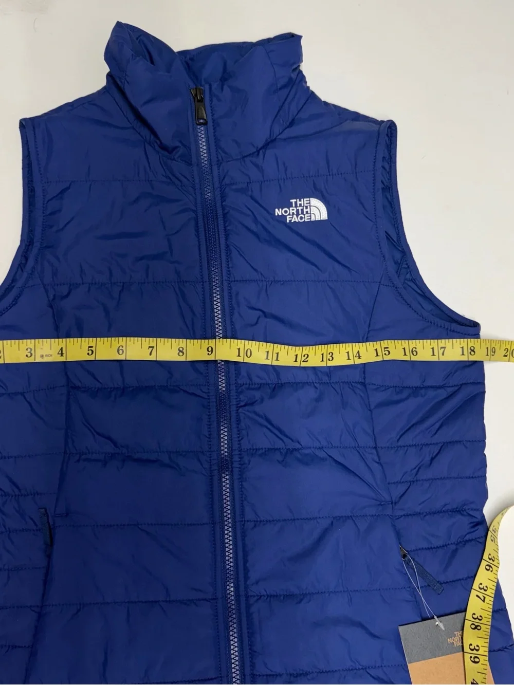 The North Face big girls Quilted Vest - Royal Blue size XL (18) NWT